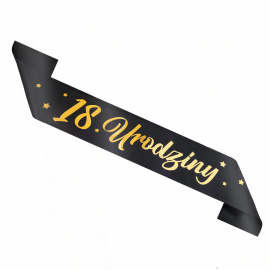 Szarfa 18 urodziny - 140 cm...