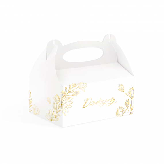 Pudełko na ciasto DZIĘKUJEMY 10 szt.
