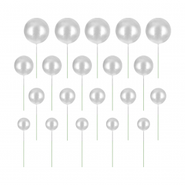 Toppery na tort kulki...