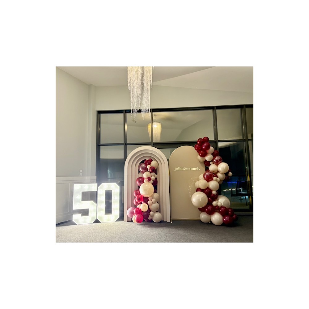 Ścianka urodzinowa 50