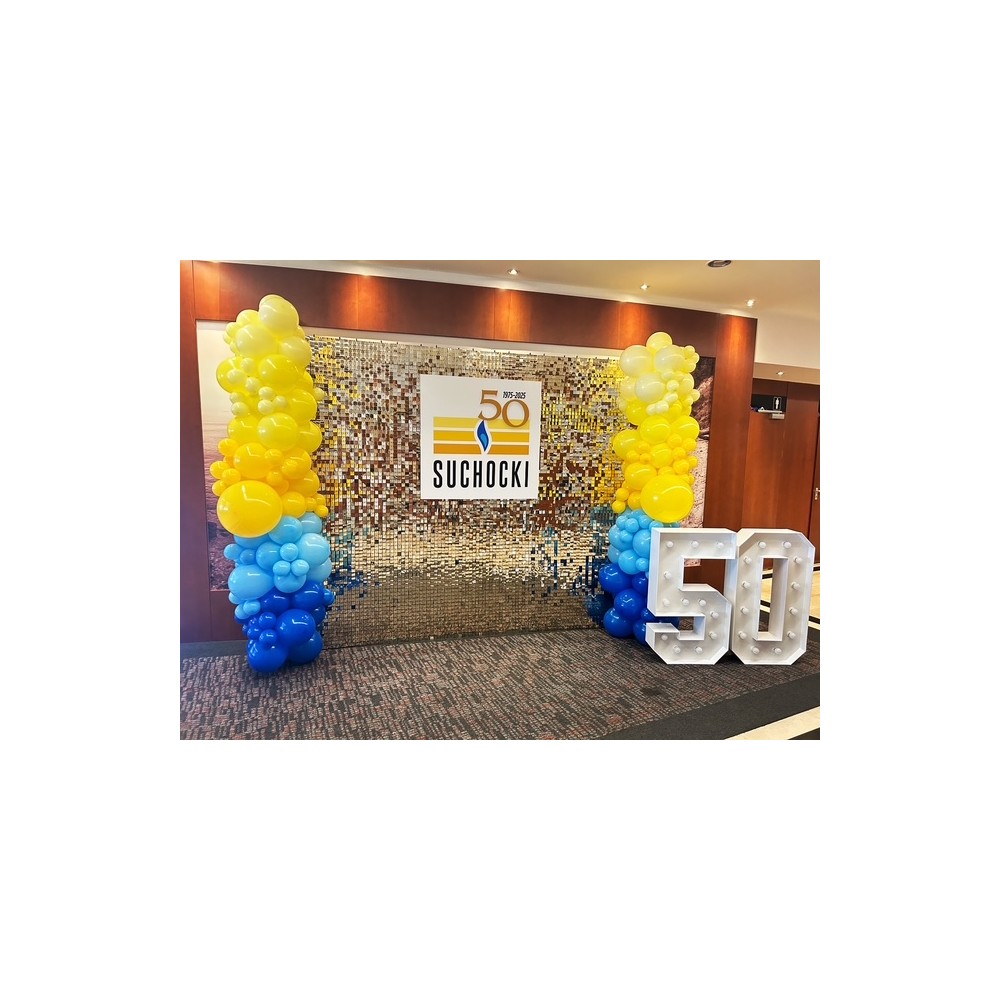 Ścianka cekinowa 50