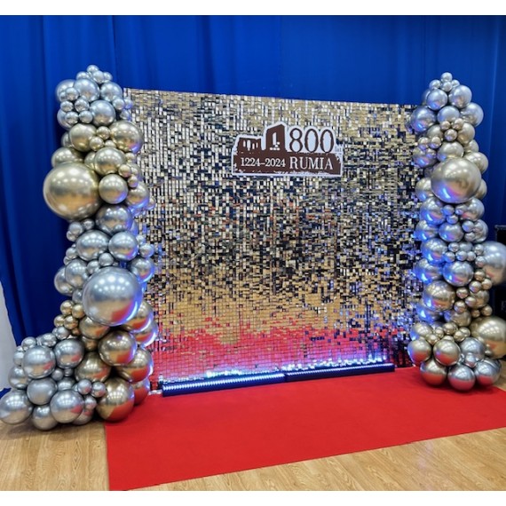 Ścianka cekinowa event