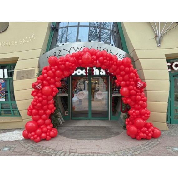 Brama z balonów organiczna XL