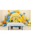 Balon foliowy pastylka Minionki, 35x35 cm
