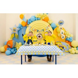 Balon foliowy pastylka Minionki, 35x35 cm