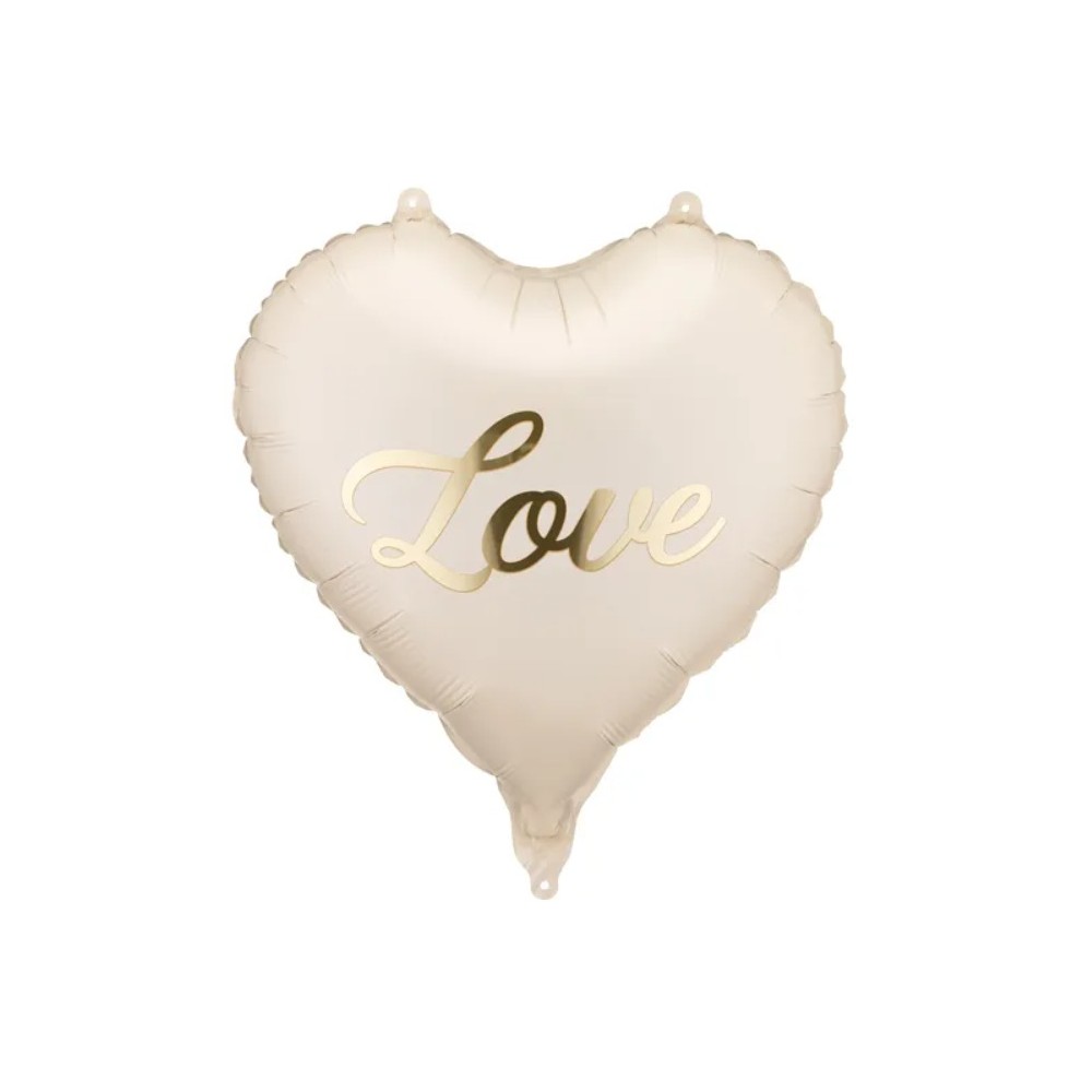 Balon foliowy serce Love, 45 cm