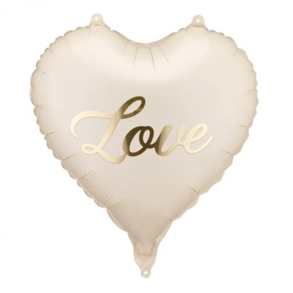 Balon foliowy serce Love, 45 cm