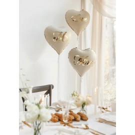 Balony foliowe serca MR i MRS, 45 cm