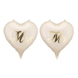 Balony foliowe serca MR i...