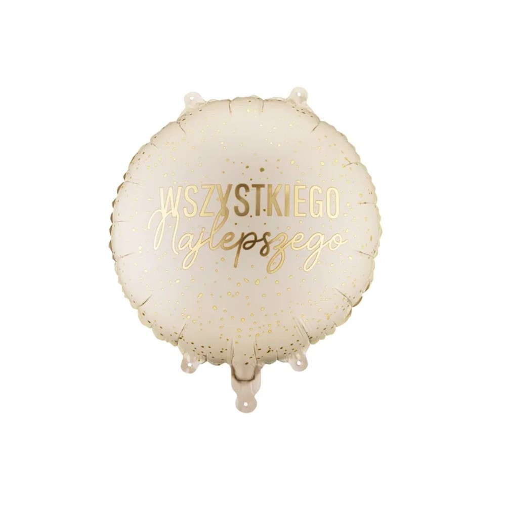 Balon foliowy pastylka ''Wszystkiego Najlepszego'', 35x35 cm