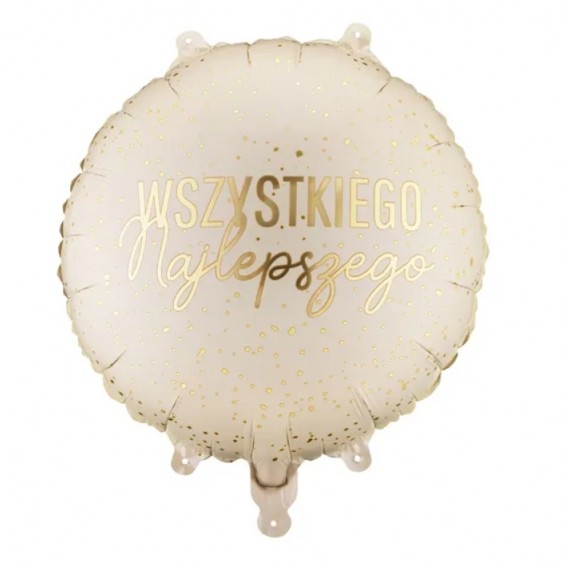 Balon foliowy pastylka ''Wszystkiego Najlepszego'', 35x35 cm
