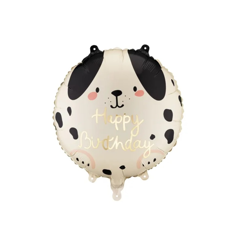 Balon foliowy pastylka Happy Birthday, 35x35 cm