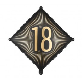 Balon foliowy ''18'', 46x46 cm