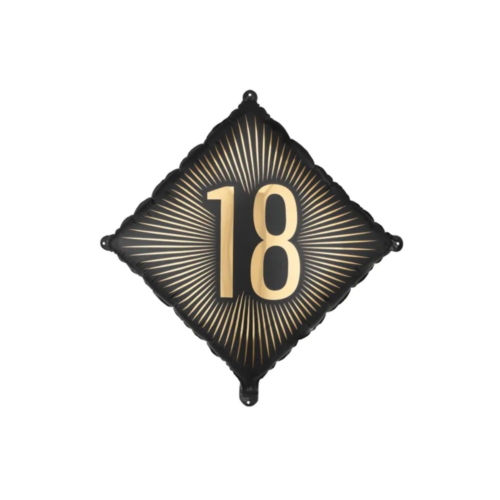 Balon foliowy ''18'', 46x46 cm