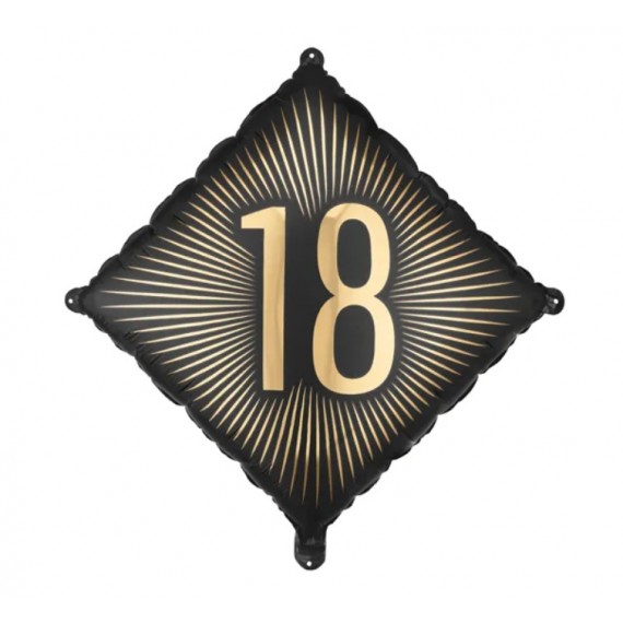 Balon foliowy ''18'', 46x46 cm