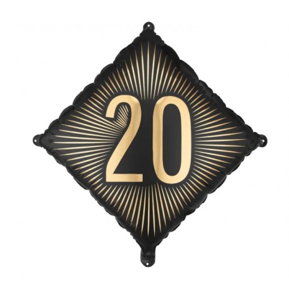 Balon foliowy ''20'', 46x46 cm