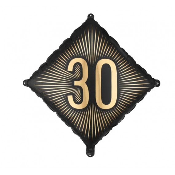 Balon foliowy ''30'', 46x46 cm