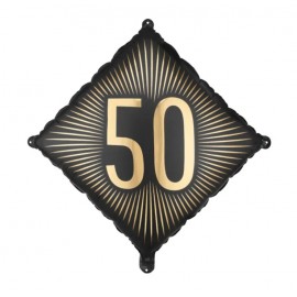 Balon foliowy ''50'', 46x46 cm