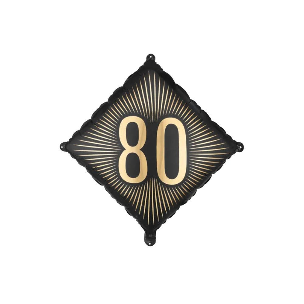 Balon foliowy ''80'', 46x46 cm