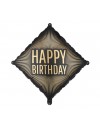 Balon foliowy ''Happy Birthday'', 46x46 cm