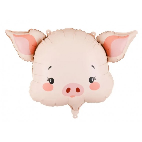 Balon foliowy Świnka, 61x36 cm