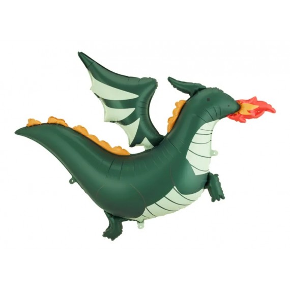 Balon foliowy Smok, 120x90 cm
