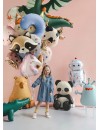 Balon foliowy Panda, 68x72 cm