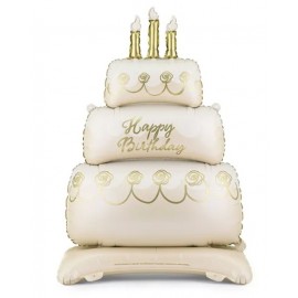 Stojący balon foliowy Tort,...