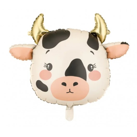 Balon foliowy Krówka, 57x47 cm