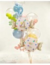 Balon foliowy Cukierek ''4'', 61x37 cm