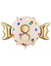 Balon foliowy Cukierek ''8'', 61x37 cm