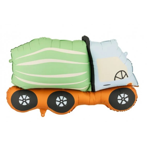 Balon foliowy Betoniarka, 81x48 cm