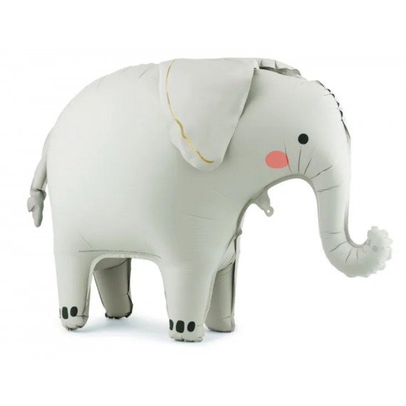 Stojący balon foliowy Słoń, 91x61 cm