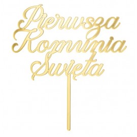 Topper akrylowy na tort...