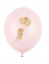 Balon lateksowy 30 cm, Myszki, Pale Pink