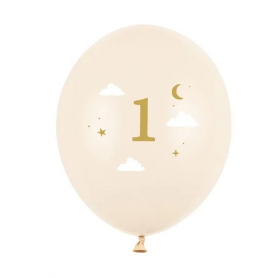Balon lateksowy 30 cm, 1, Pastel Blush