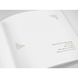 Księga Gości Komunijnych, 20,5 x 20,5cm