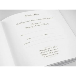 Księga Gości Komunijnych, 20,5 x 20,5cm