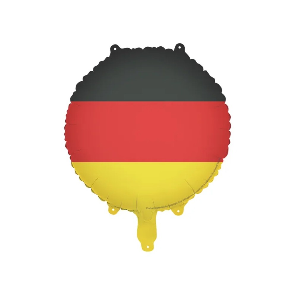 Balon foliowy Flaga Niemiec, 35 cm