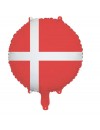 Balon foliowy Flaga Danii, 35 cm
