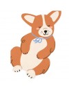 Serwetki Corgi, 11x15 cm