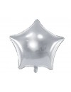 Balon foliowy Gwiazdka, 70cm, srebrny