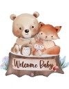 Balon Foliowy Woodland Welcome Baby 86 cm