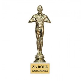 Statuetka - Wiktor " za rolę SUPER NAUCZYCIELA"