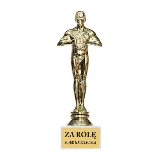 Statuetka - Wiktor " za rolę SUPER NAUCZYCIELA"