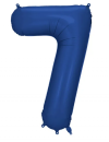 Balon foliowy Cyfra '7', 86cm, granat