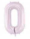 Balon foliowy Cyfra ''0'', 72cm, fiolet