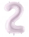 Balon foliowy Cyfra ''2'', 72cm, fiolet