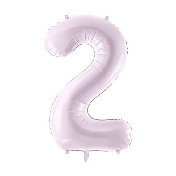 Balon foliowy Cyfra ''2'', 72cm, fiolet