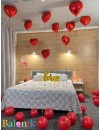 Balon foliowy serce czerwone